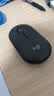 罗技（Logitech）PEBBLE 2.0 无线蓝牙鼠标 静音鼠标 办公鹅卵石便携 升级Pebble2代 黑色 实拍图