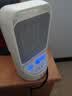 海尔（Haier）取暖器家用暖风机电热台式桌面电暖器省电小型烤火炉浴室婴儿热风机办公室暖脚神器卧室电暖风速热 【无光轻音+恒温省电】定时遥控款HNS1507 实拍图