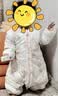 贝肽斯婴儿睡袋暖姜3.0儿童分腿睡袋婴幼儿防踢被睡衣秋冬中厚 原野L 实拍图