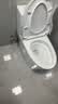 九牧（JOMOO）马桶抗菌虹吸式马桶坐便器一级水效节水快拆静音防臭坐厕11396 双旋暴风【无棱内壁】升级50MM管径 400坑距(2515城包安装) 实拍图