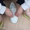 特步女款跑鞋运动鞋秋冬季新款皮面防水轻便减震百搭跑步鞋女鞋休闲鞋 实拍图
