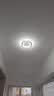 惠普护眼过道灯简约门厅入户灯玄关走廊创意衣帽间阳台灯吸顶灯臻之光 实拍图