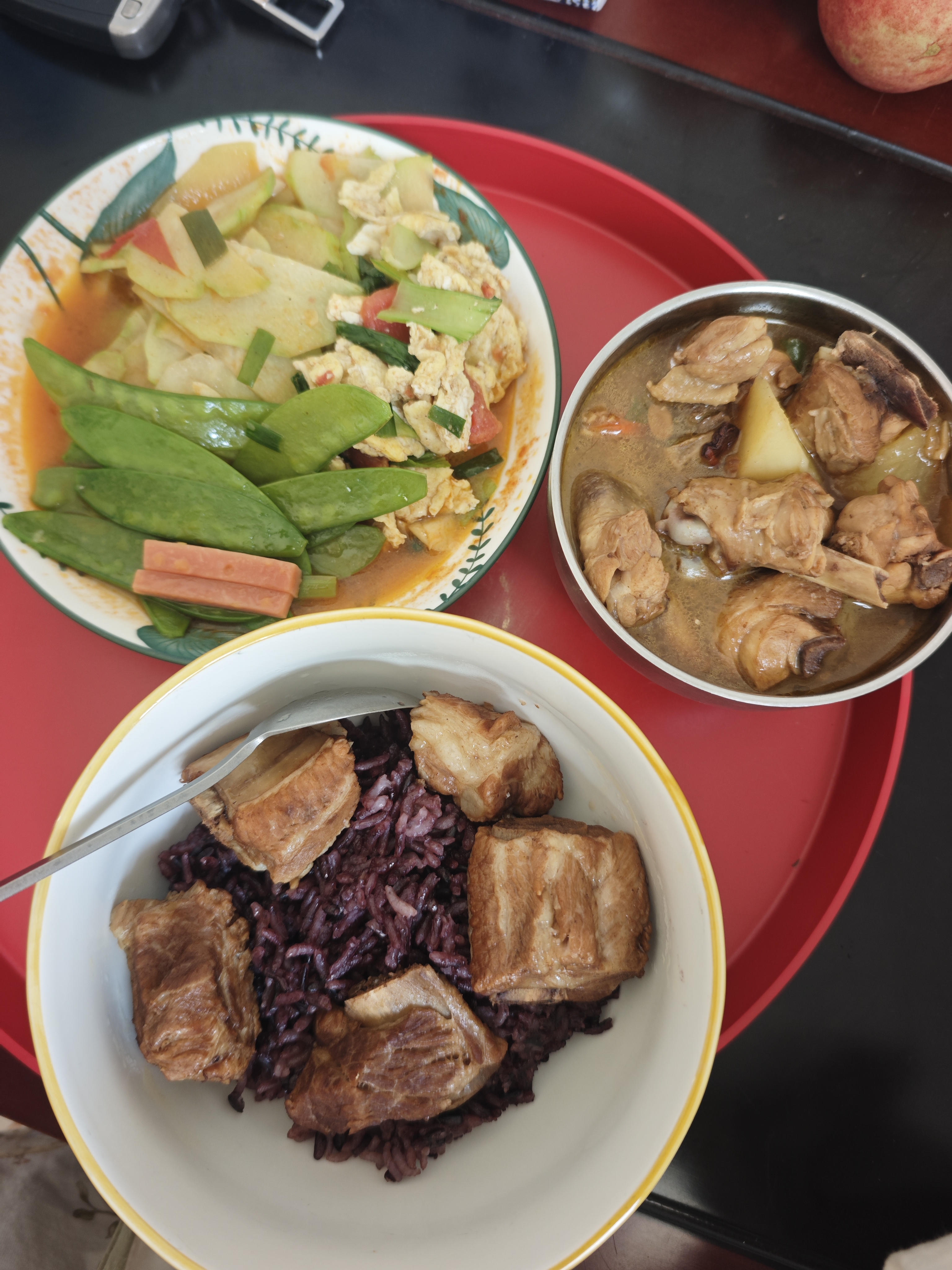 华田禾邦五红五黑粘豆包400g*3袋 12个 低脂粗粮杂粮豆沙包儿童早餐半成品 实拍图