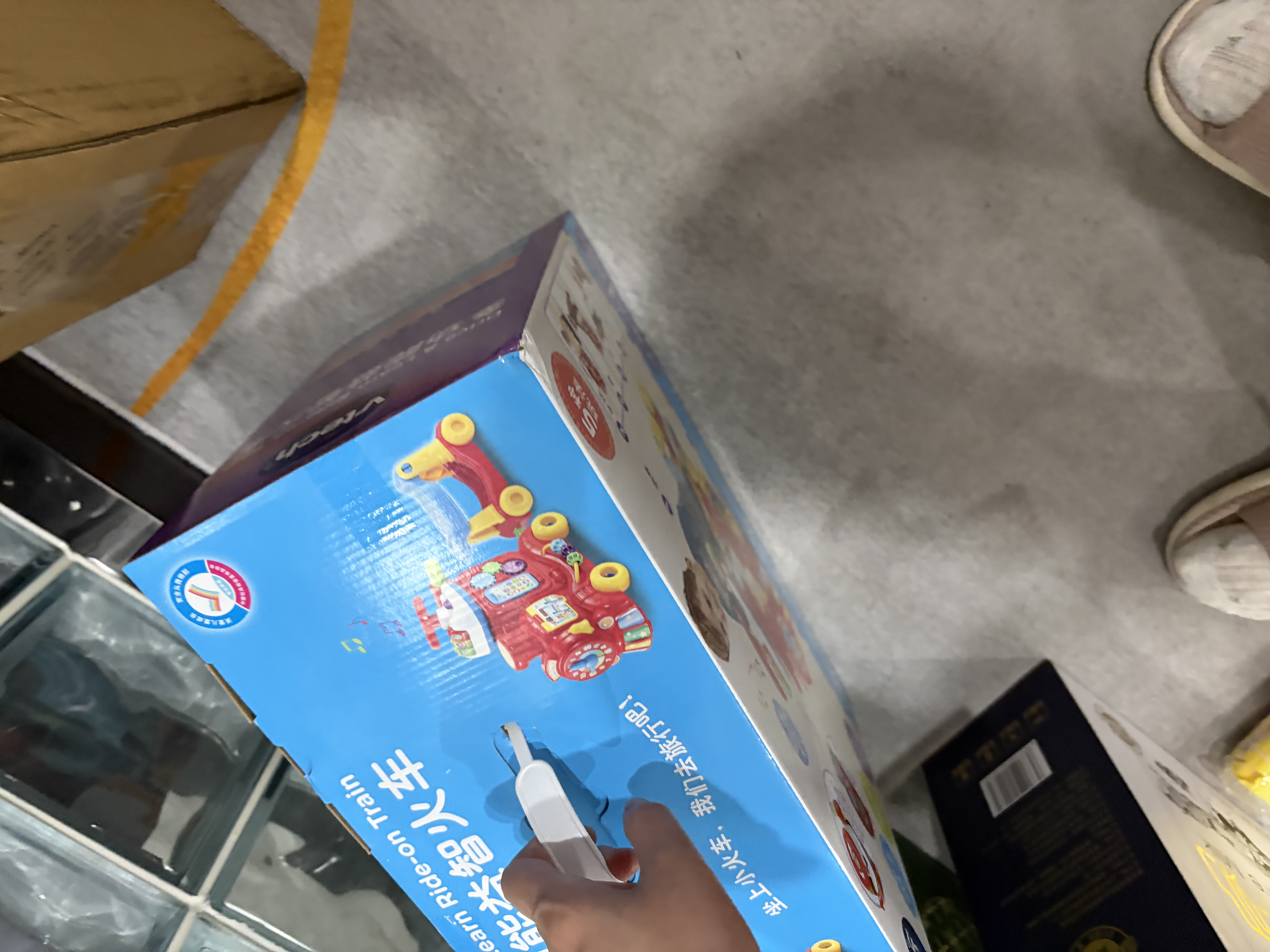伟易达（Vtech）双语小火车益智手推学步滑行车儿童玩具男孩女孩宝宝周岁生日礼物 实拍图