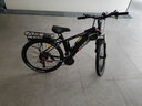 凤凰（Phoenix）新国标电动自行车锂电池助力车山地自行车男女士单车成人电瓶车 699破风轮21速黑红-6AH续航18km 实拍图