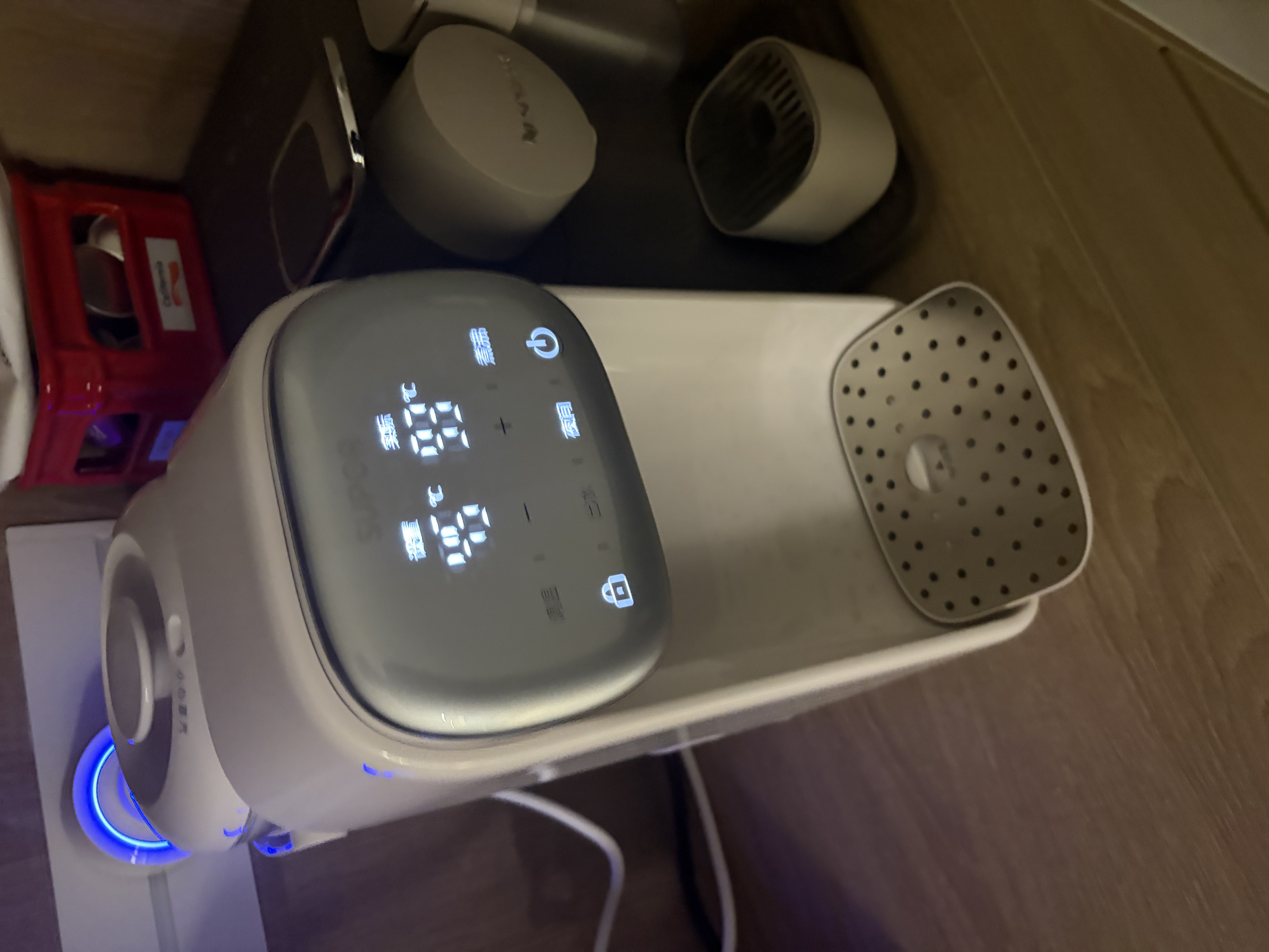 苏泊尔（SUPOR）恒温水壶定量出水 婴儿调奶器宝宝玻璃纯钛烧水壶2L BW15T 实拍图