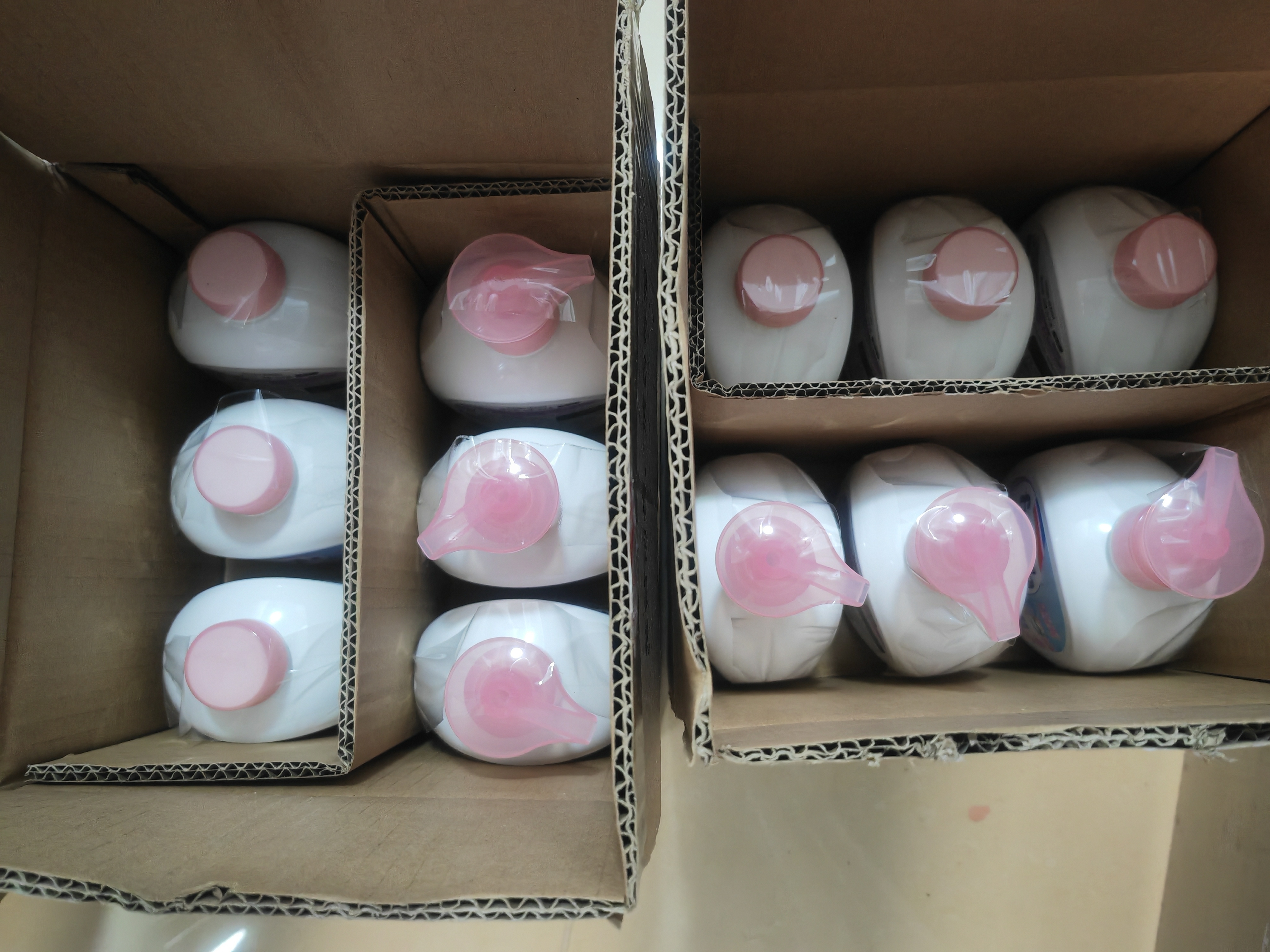 威露士清可新抑菌洗手液樱花525ml*3+525ml*3补充装大瓶抑菌消毒替换装 实拍图