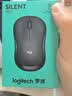 罗技（Logitech）M221轻音鼠标 无线鼠标 办公鼠标 对称鼠标 带无线微型接收器 茱萸粉 实拍图