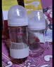 贝亲（Pigeon）防胀气 玻璃奶瓶160mlSS码+PPSU奶瓶240mlM码 0-3个月奶瓶套装 实拍图