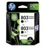 惠普（HP）803原装黑色双支装墨盒 适用hp deskjet 1111/1112/2131/2132/2621/2622打印机 实拍图