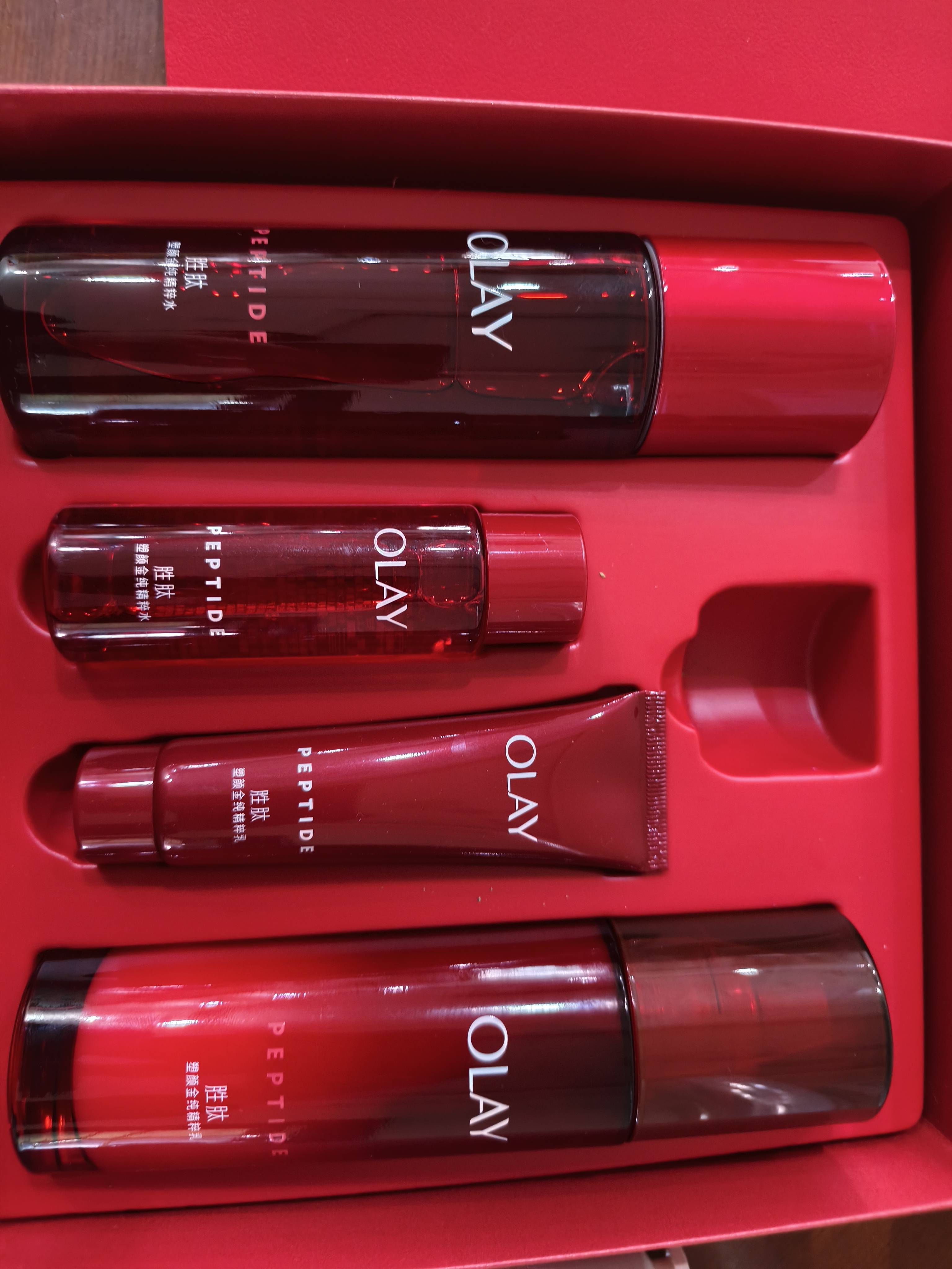 玉兰油（OLAY）大红瓶水乳液保湿抗皱紧致化妆品护肤品套装礼盒生日礼物送女友 实拍图
