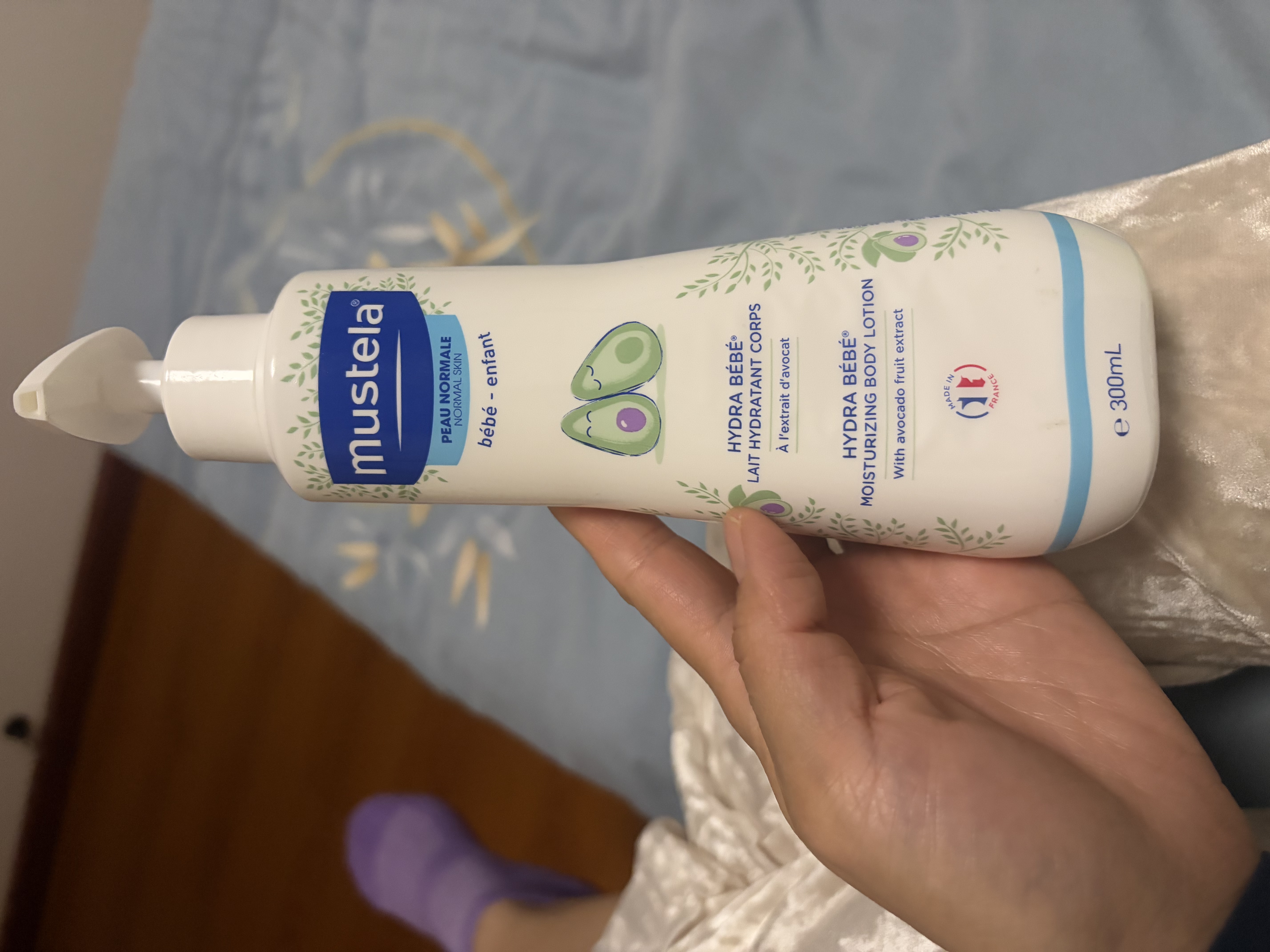 妙思乐儿童保湿润肤身体乳300ml*2婴儿专用秋冬新生儿宝宝滋润面霜进口 实拍图