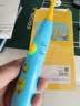 力博得（Lebooo）儿童电动牙刷3-6-12岁声波震动护龈软毛学生牙刷宝宝礼物生日礼物送男孩送女孩礼物 YOYO萌趣蓝 实拍图