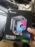 乔思伯（JONSBO）CR-1400E彩色版 CPU风冷散热器(4热管/七彩光效/PWM风扇/127mm/多平台/附硅脂) 实拍图