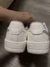 特步情侣男女板鞋小白鞋空军一号秋季革面耐磨百搭运动板鞋休闲鞋 实拍图