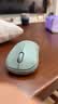 罗技（Logitech）M221 轻音鼠标 无线鼠标 办公鼠标 对称鼠标 带无线微型接收器 薄荷绿 实拍图