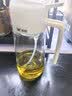 双枪油壶喷油壶 倒油喷油一体食用油玻璃油壶厨房家用不挂油 奶油白 实拍图