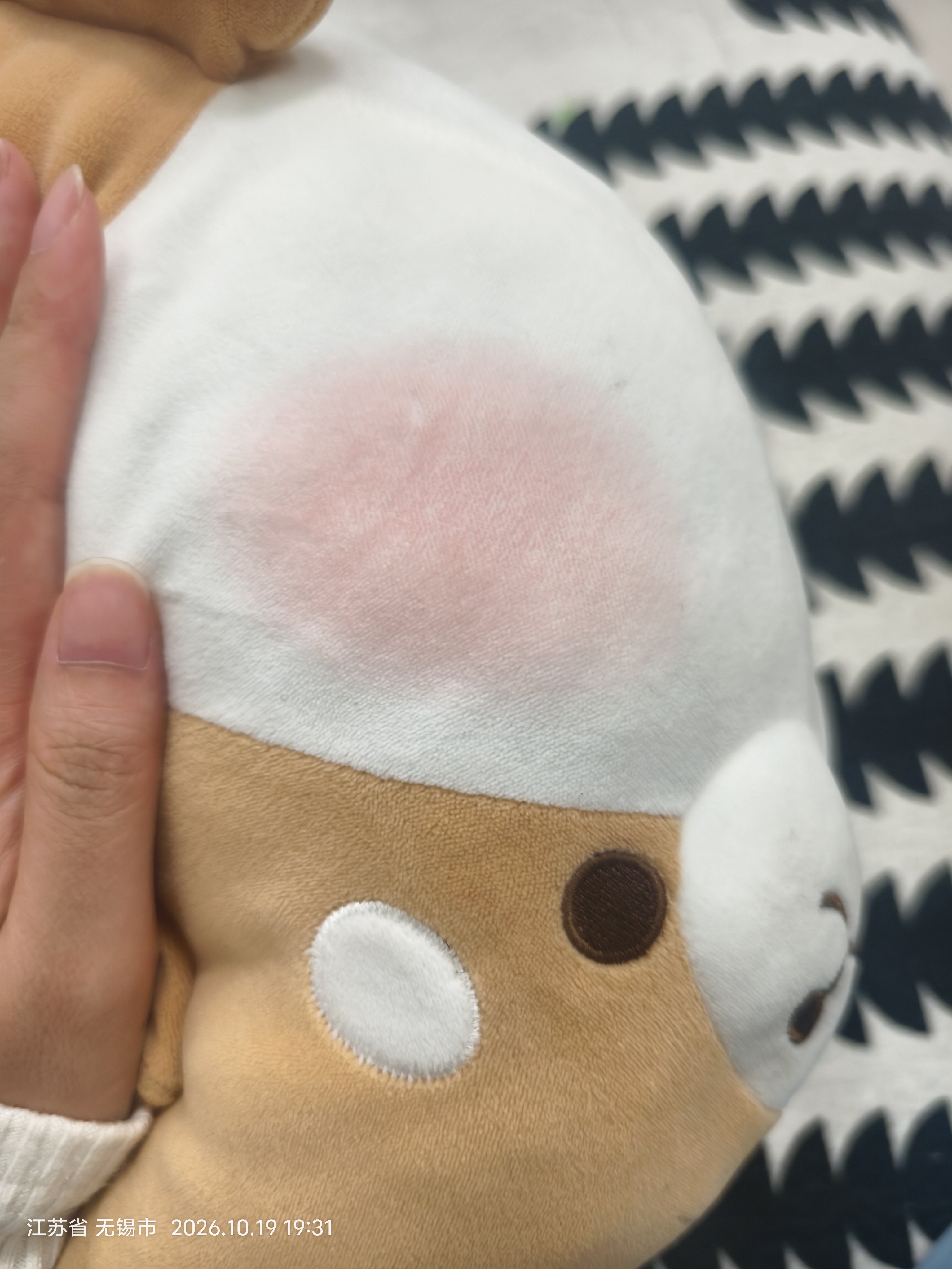 名创优品（MINISO）趴趴小狗玩偶抱枕毛绒公仔儿童玩具宿舍沙发靠枕床上陪伴抱睡礼物 实拍图