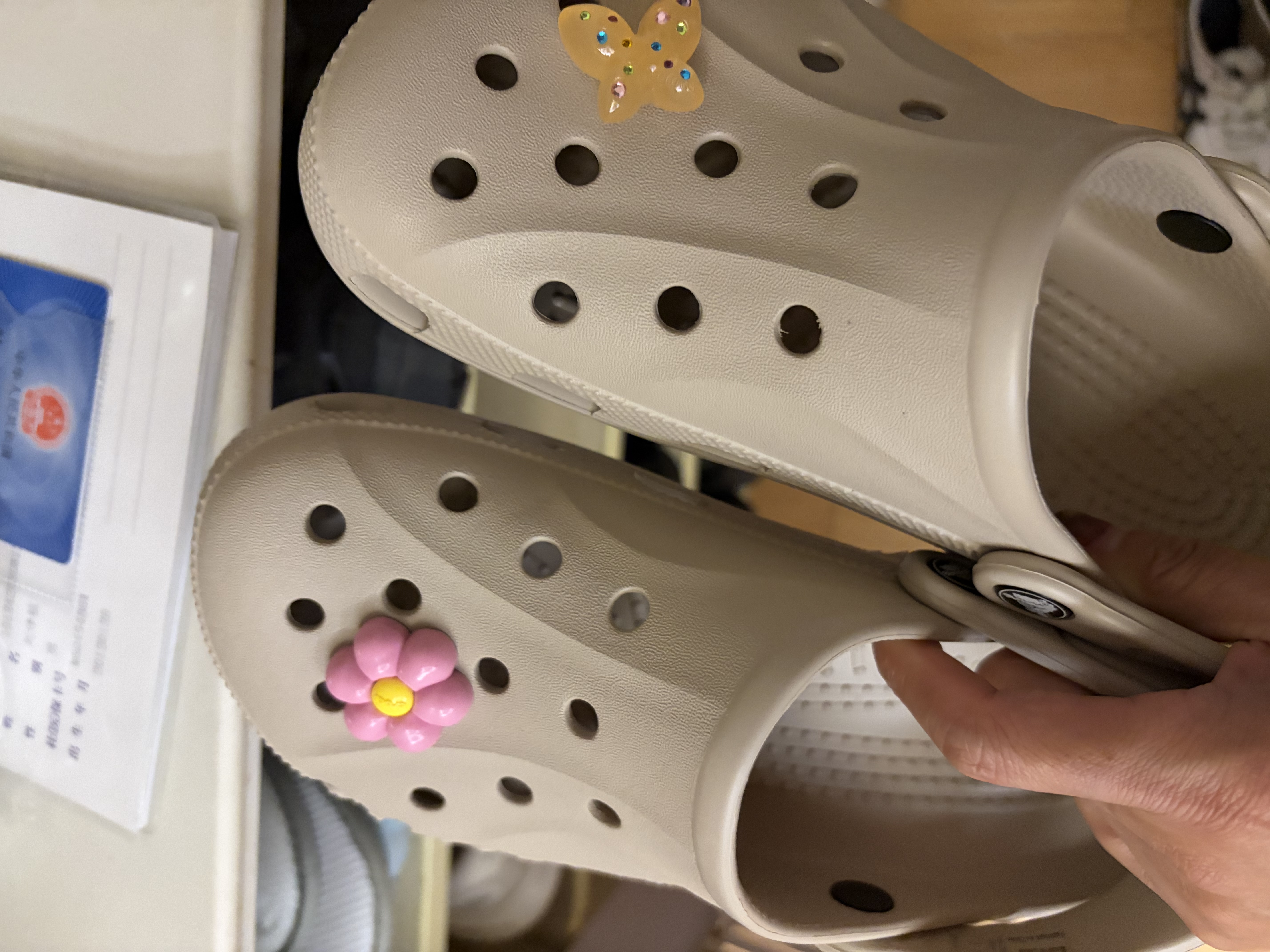 卡骆驰（CROCS）贝雅洞洞鞋男鞋女鞋轻便耐磨一脚蹬拖鞋休闲鞋百搭花园鞋|10126 卵石色-2V3(含智必星) 37 /38(230mm) 实拍图