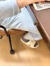 朴西荔木凉拖鞋浴室情侣款居家洗澡防滑eva四季拖鞋男 浅沙色 42-43 实拍图