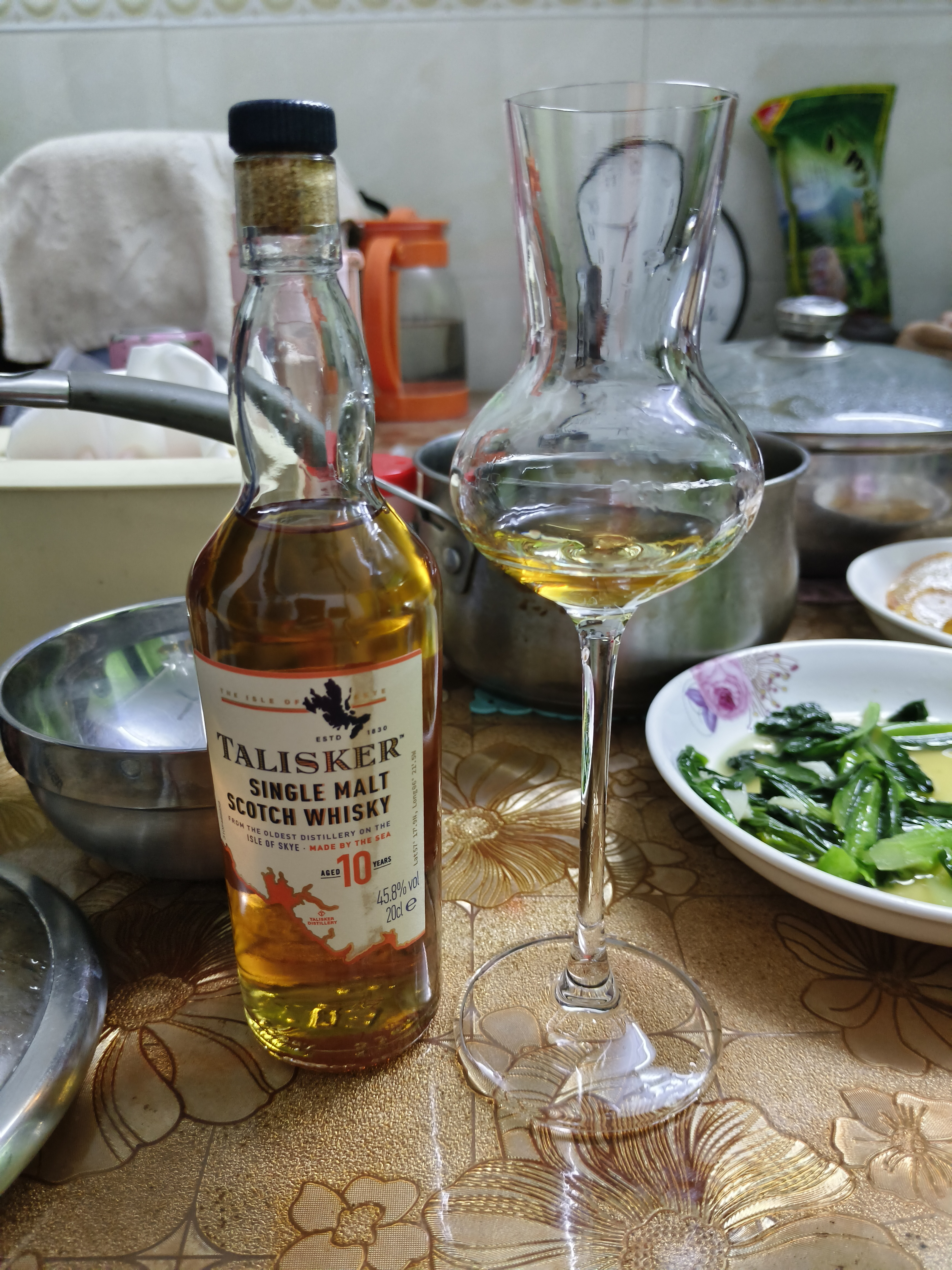 泰斯卡（Talisker）10年 苏格兰单一麦芽威士忌洋酒 200ml 斯凯岛屿产区 实拍图