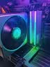酷冷至尊（CoolerMaster）Hyper 612 Pro CPU风冷散热器 单塔/三代超导6热管/双莫比乌斯风扇/金属拉丝磁吸顶盖/多平台扣具 实拍图