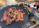 探险者（TAN XIAN ZHE）围炉煮茶烤盘烧烤盘烤肉盘韩式烤肉煎烤盘卡式炉家用麦饭石烤肉锅 【标准厚】30CM 明火款（送防烫把手+收纳袋） 实拍图