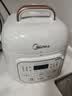 美的（Midea）一人食迷你 电压力锅1.8L 电高压锅电饭煲3-4人 智能预约多功能一体开盖炖煮煲汤电饭锅MY-E220 实拍图