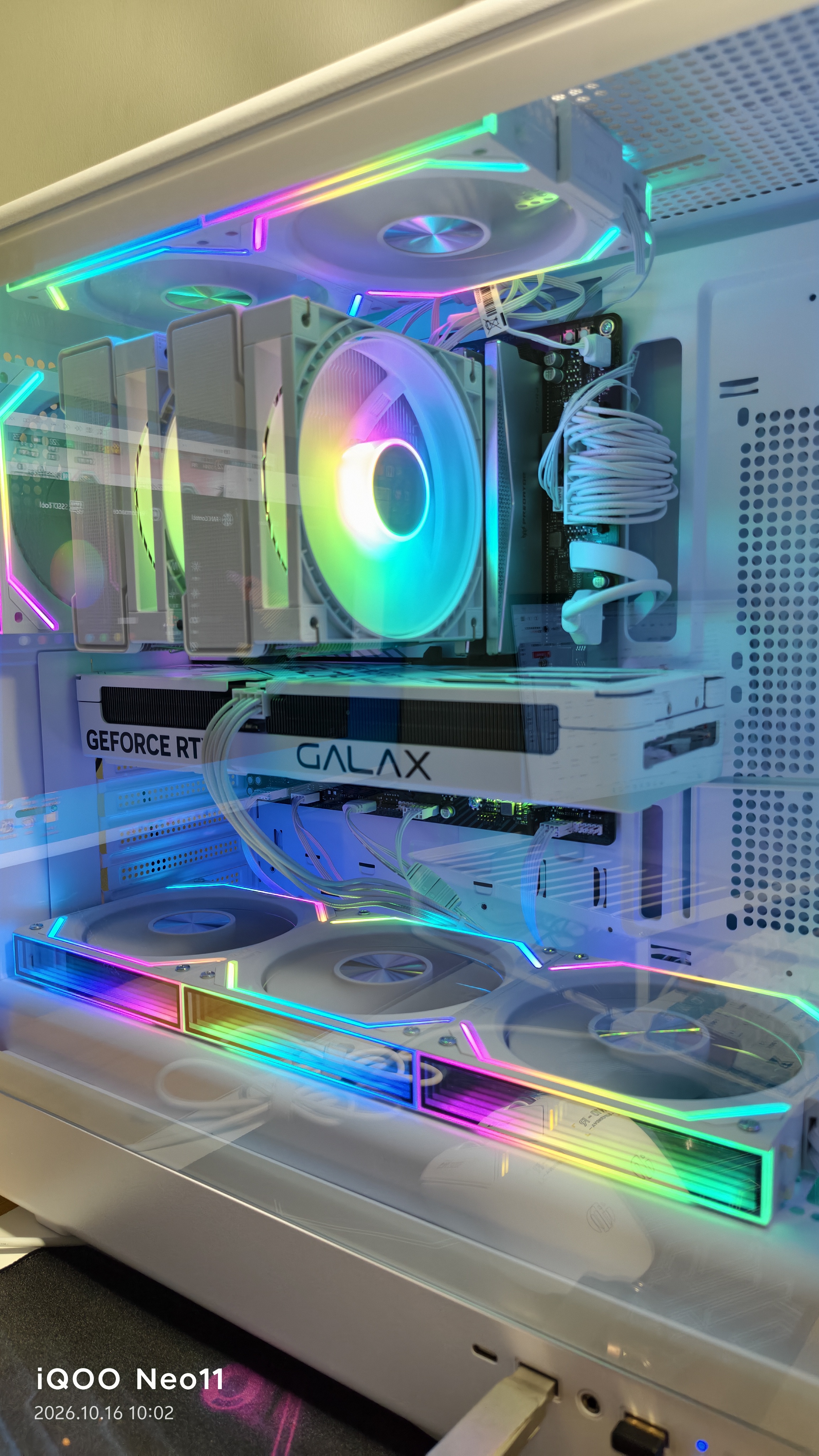九州风神（DEEPCOOL）大霜塔ARGB白色FOR INTEL风冷散热器/升级塔体/ARGB风扇/精雕镀镍铜底/INTEL平台专用 实拍图