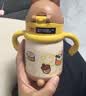 babycare儿童保温杯水壶吸管杯大宝宝学饮杯不锈钢三合一上学600ml 实拍图