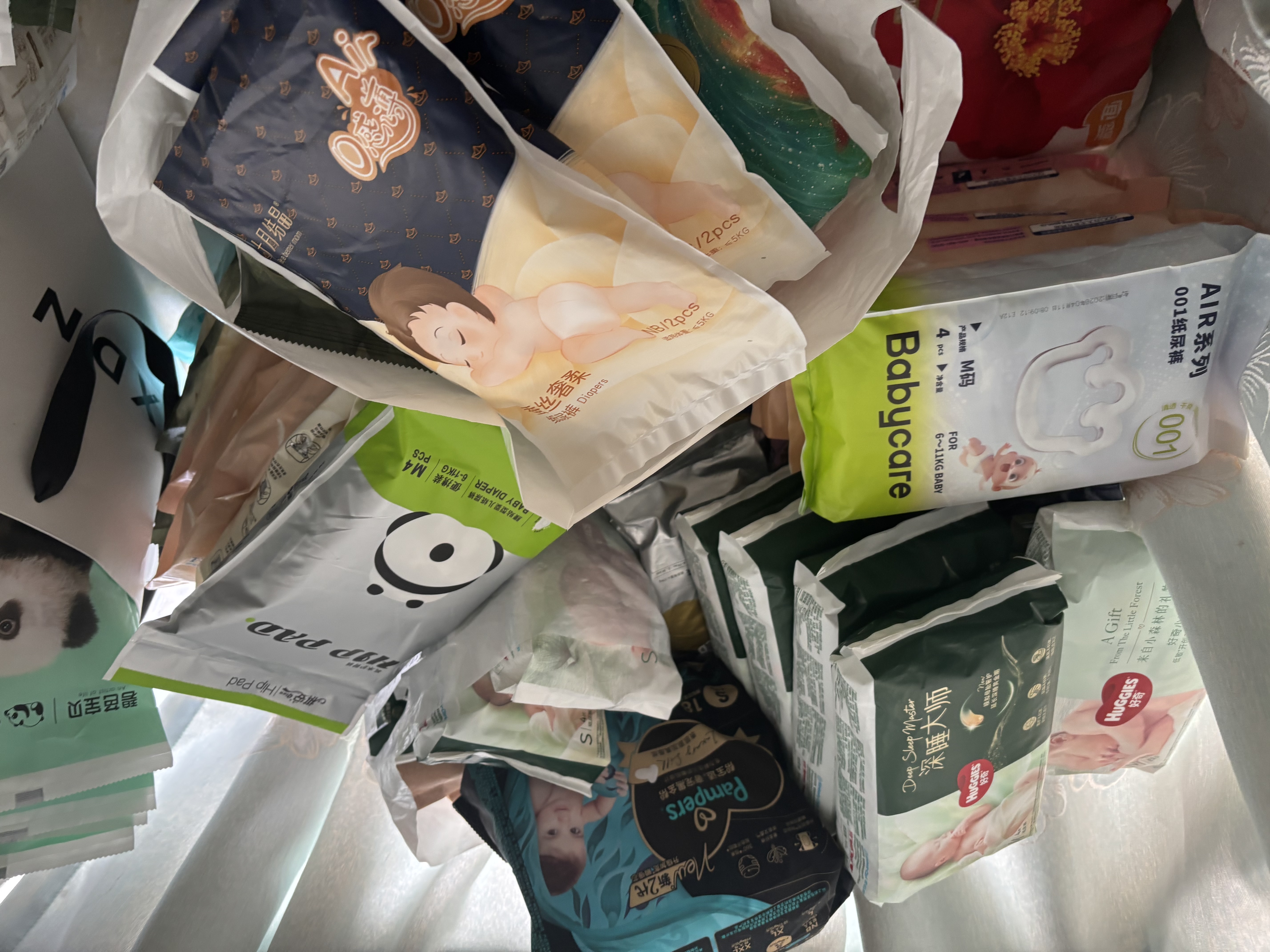 好奇（Huggies）小森林纸尿裤S4片(4-8kg)【试用】 实拍图
