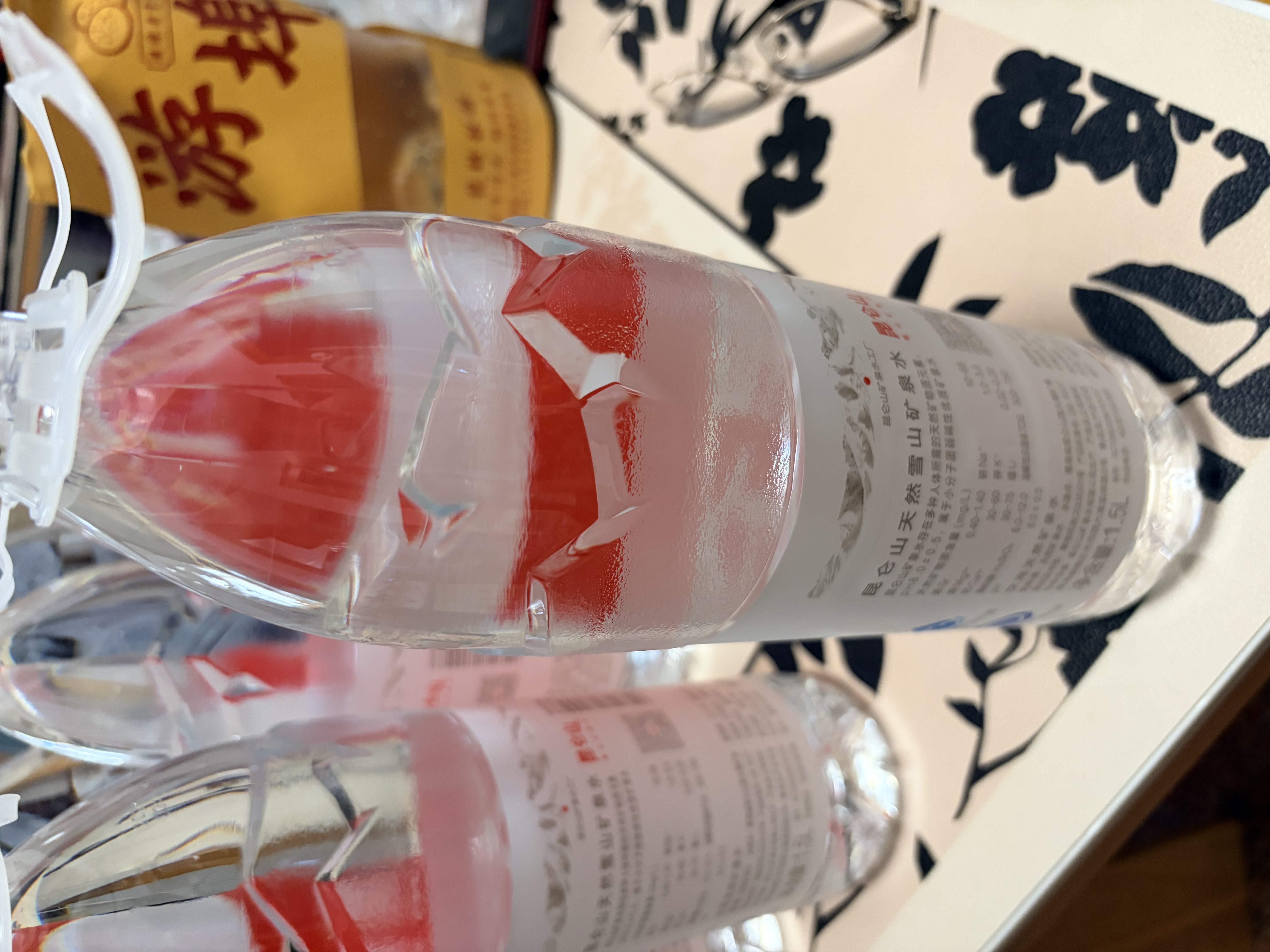 昆仑山中网冠军同款饮用天然雪山矿泉水 含锶弱碱性 500ml*24瓶 整箱装 实拍图
