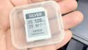 雷克沙（Lexar）128GB SD存储卡 U3 V30 佳能索尼富士尼康相机高速SD卡 读225MB/s 写160MB/s 4K超清录制 SD银卡 实拍图