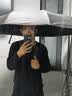 京东京造 黑武士PLUS台风伞 吹不翻的伞加固结实防吹翻双人三折23寸102cm 实拍图