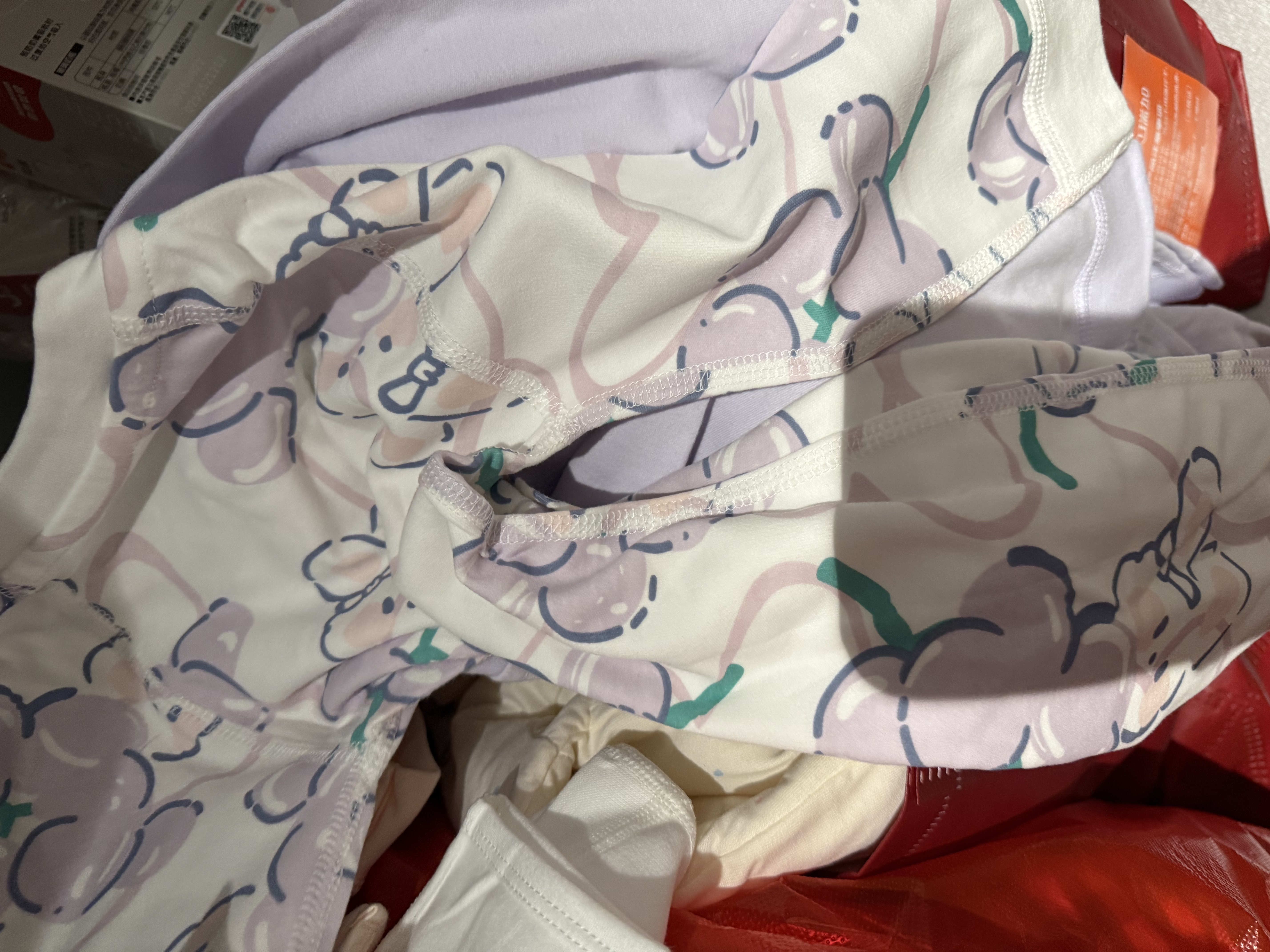 贝瑞加（Babyprints）婴儿连体衣2件装男女宝宝纯棉衣服柔软爬服家居内衣四季哈衣 紫66 实拍图