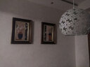 心泊（SIMPLE S） 美式餐厅装饰画中式田园客餐厅挂画乡村复古怀旧饭厅背景墙壁画 B款 45*60套装（双联组合） 实拍图