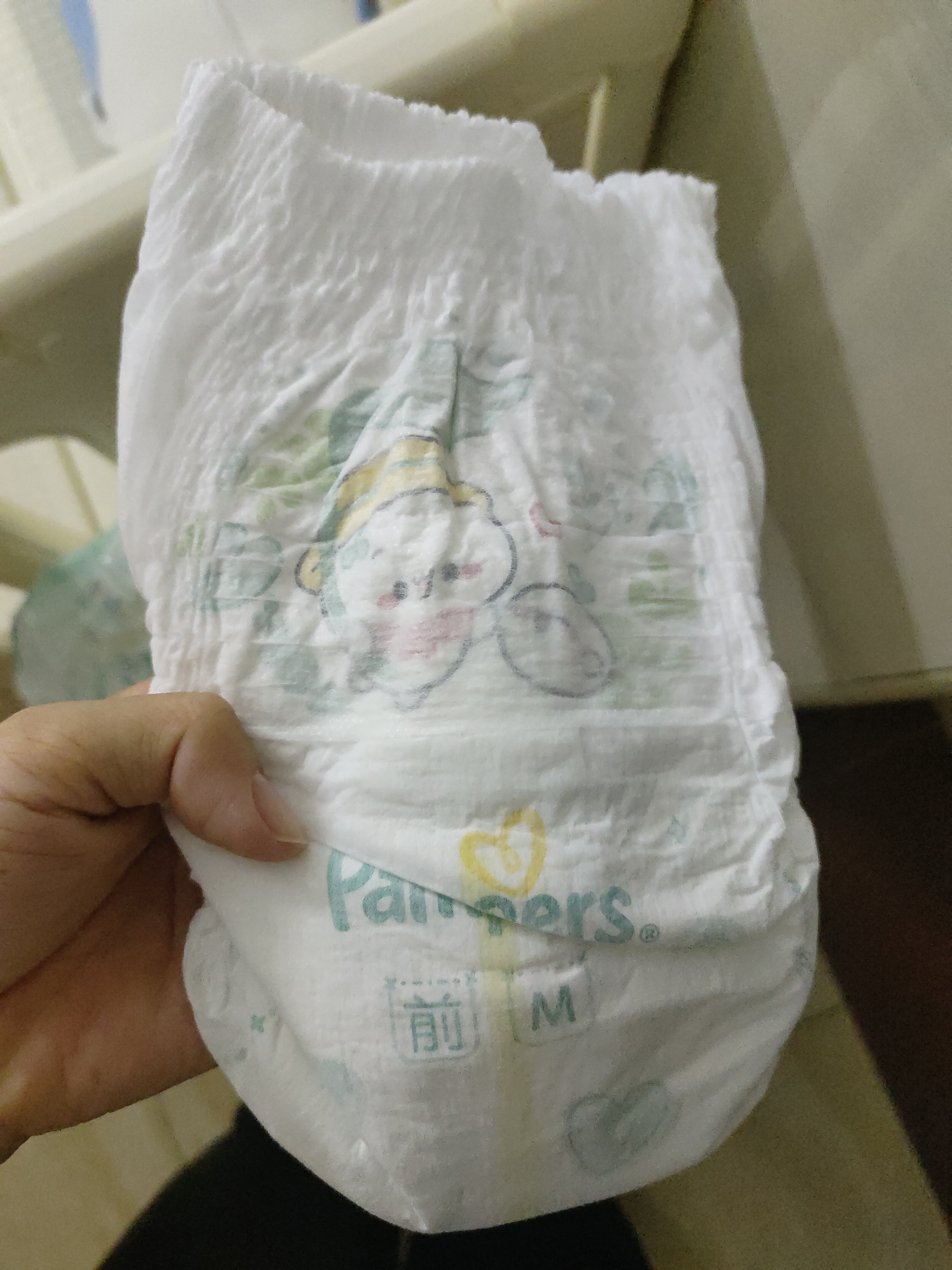帮宝适新清新帮拉拉裤M50【超薄超能吸】透气速干防漏婴儿尿裤尿不湿 实拍图