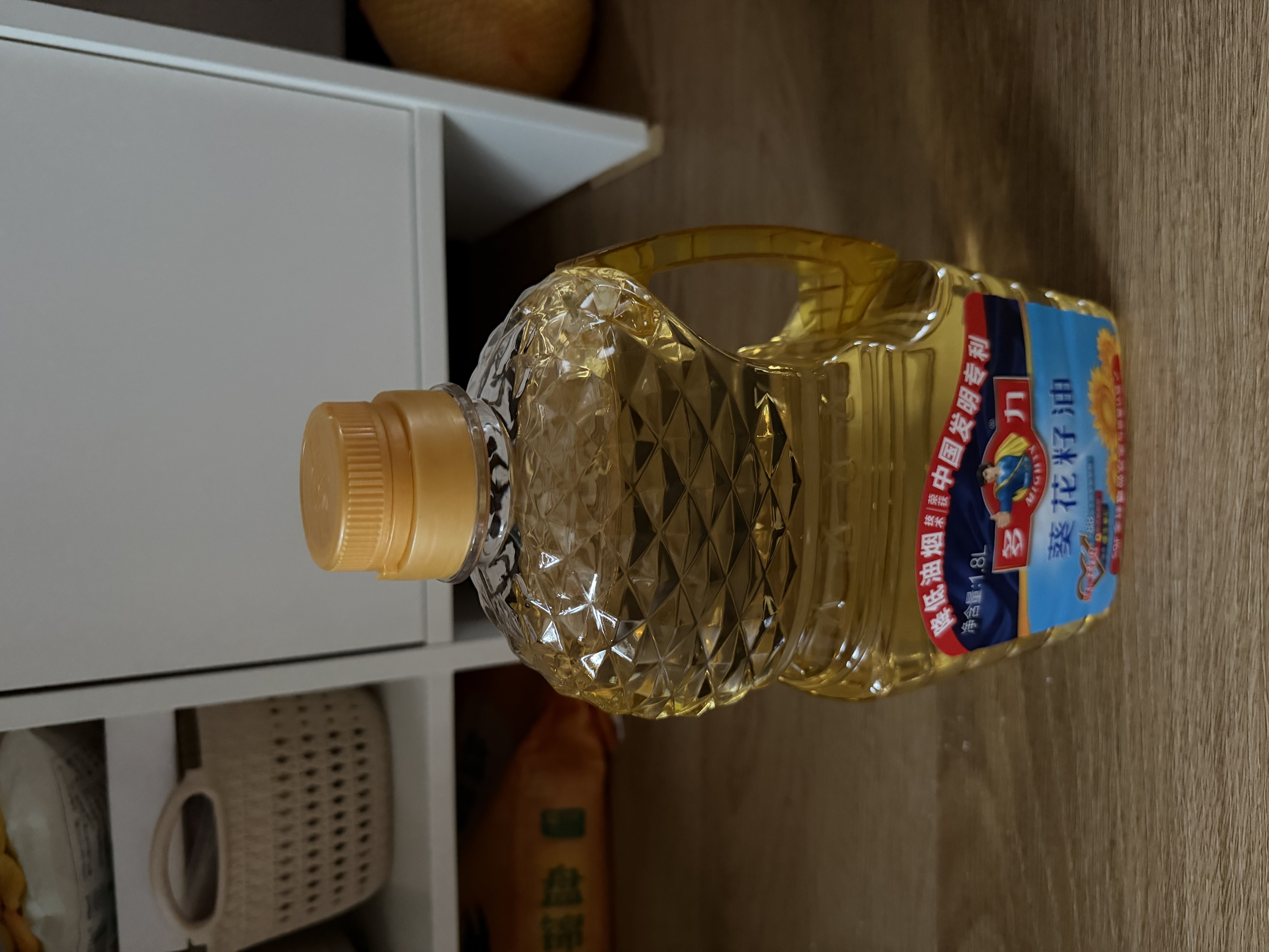 多力经典葵花籽油1.8L 一级压榨家用食用油 实拍图