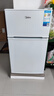 美的（Midea）88升迷你双开门小冰箱租房宿舍办公室小型家用双温可冷冻冷藏节能环保省电低耗低音BCD-88CM 实拍图