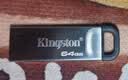 金士顿（Kingston）64GB USB 3.2 Gen 1 U盘 DTKN 大容量U盘 金属外壳 读速200MB/s 学习办公投标电脑车载优盘 实拍图