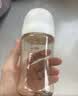 贝亲（Pigeon）玻璃奶瓶宽口径防胀气240ml M号奶嘴 3月+ AA187  实拍图