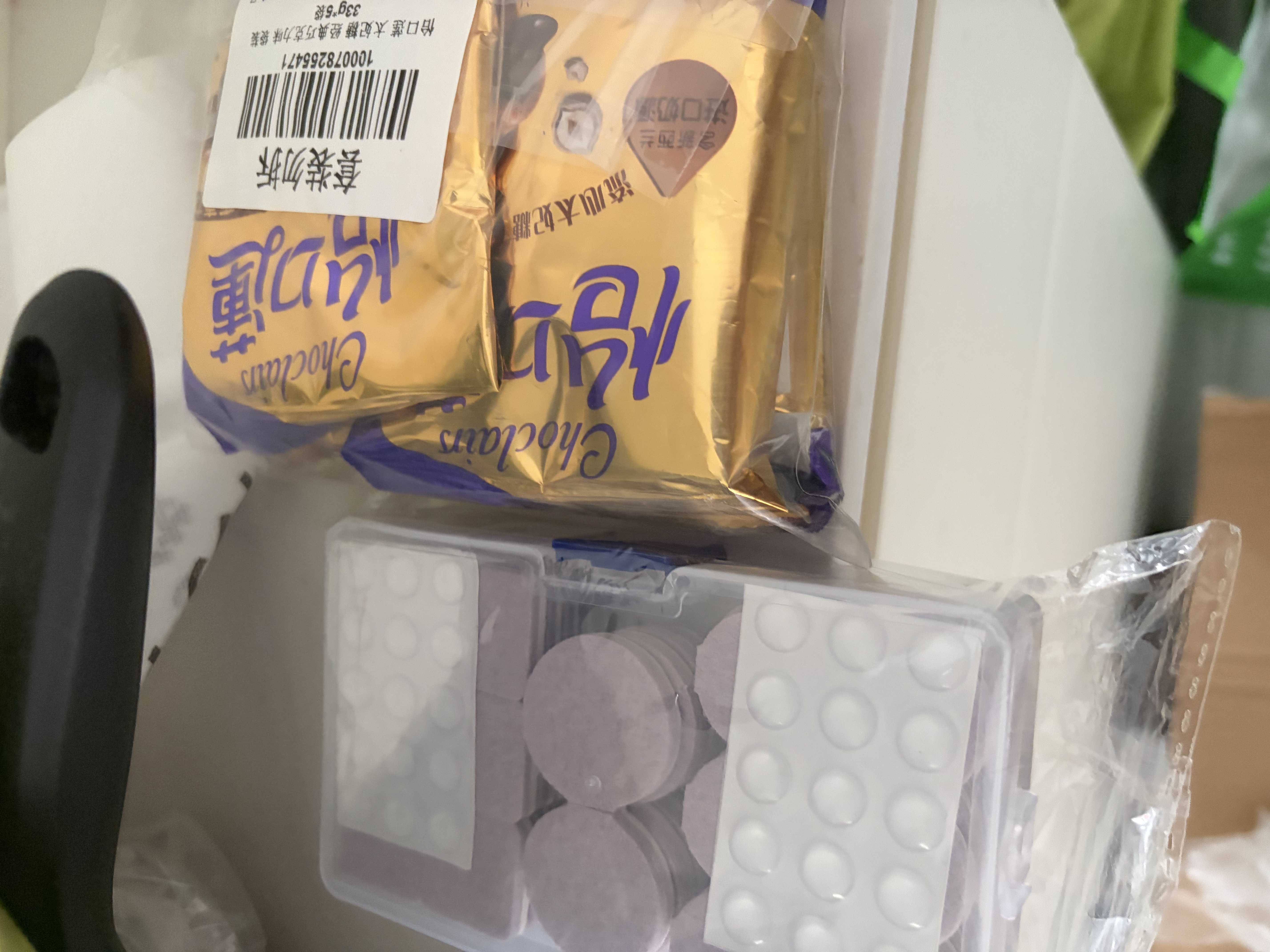 洁比世毛毡桌椅脚垫100片椅子桌脚垫保护地板家具桌腿垫凳子脚套自粘垫 实拍图
