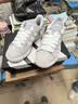 adidas 面包鞋 GRAND COURT BASE 00s休闲板鞋平底鞋男女阿迪达斯 浅灰/白色/树脂黄   37 实拍图