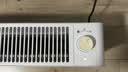 美的（Midea）石墨烯踢脚线取暖器 家用落地电暖器 客厅卧室全屋速热电暖气 节能浴室防水暖风机烤火炉 HDS22CK 实拍图