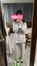 MUJI[自营限定款]女士无侧缝 双层纱织睡衣 纯棉家居服 浅粉红色 M 实拍图