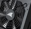 长城（Great Wall）额定550W X5金牌全模电脑电源（漏电监测/全电压/单路12V/70cm长线材） 实拍图
