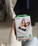 INSTAX富士instax立拍立得 mini相纸 白边双包20张+闪闪星钻边框贴 实拍图