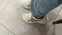 亚瑟士ASICS女鞋网面跑鞋百搭缓震运动鞋透气跑步鞋 GEL-CONTEND 4 白色/银色 38 实拍图