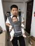 babycare腰凳婴儿背带3D透气面料单手操作解放双手0-36月卡斯尔灰 实拍图