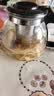 【京东物流】茶壶套装整套茶具大容量玻璃茶杯带滤网耐高温泡茶具 1000ML一壶+四杯套装【无茶盘】 实拍图